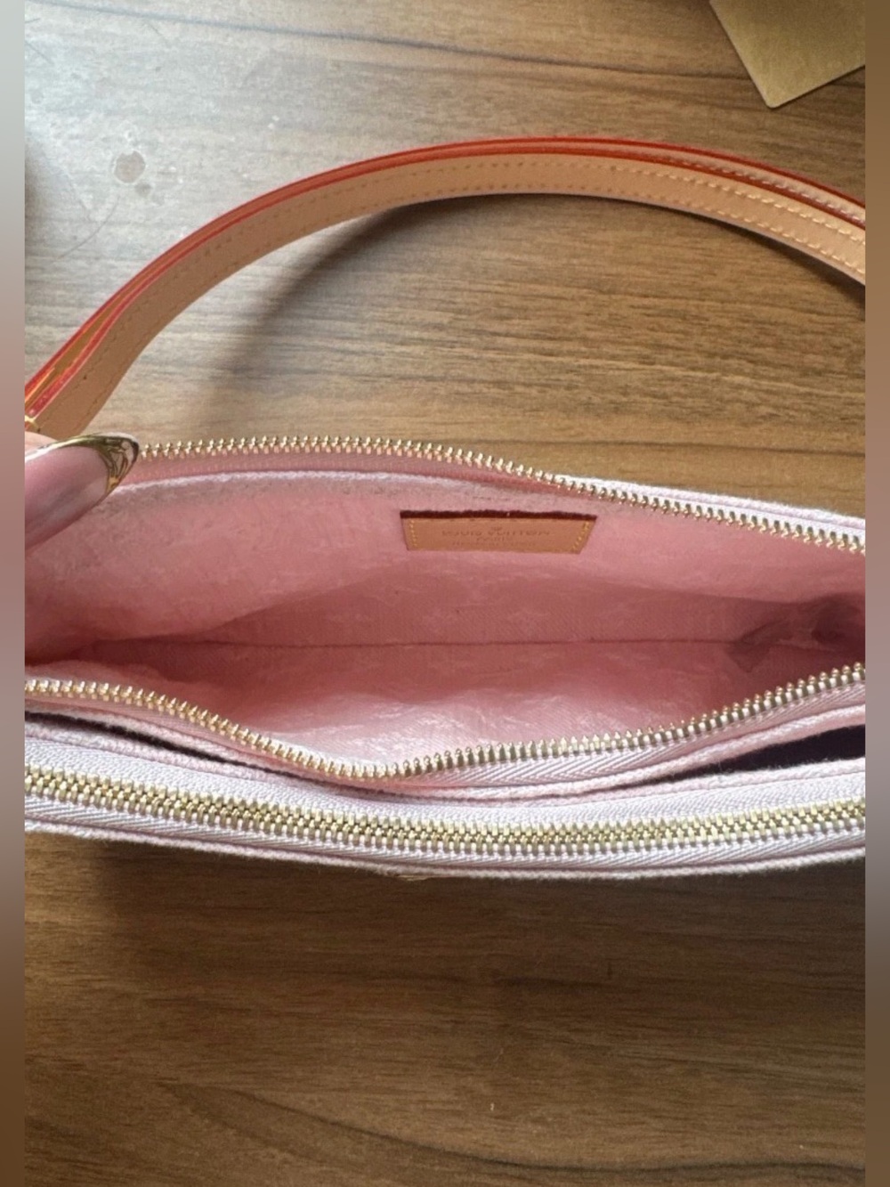 Louis Vuitton Denim Liv Pochette Shoulder Bag - Picture 5 of 8